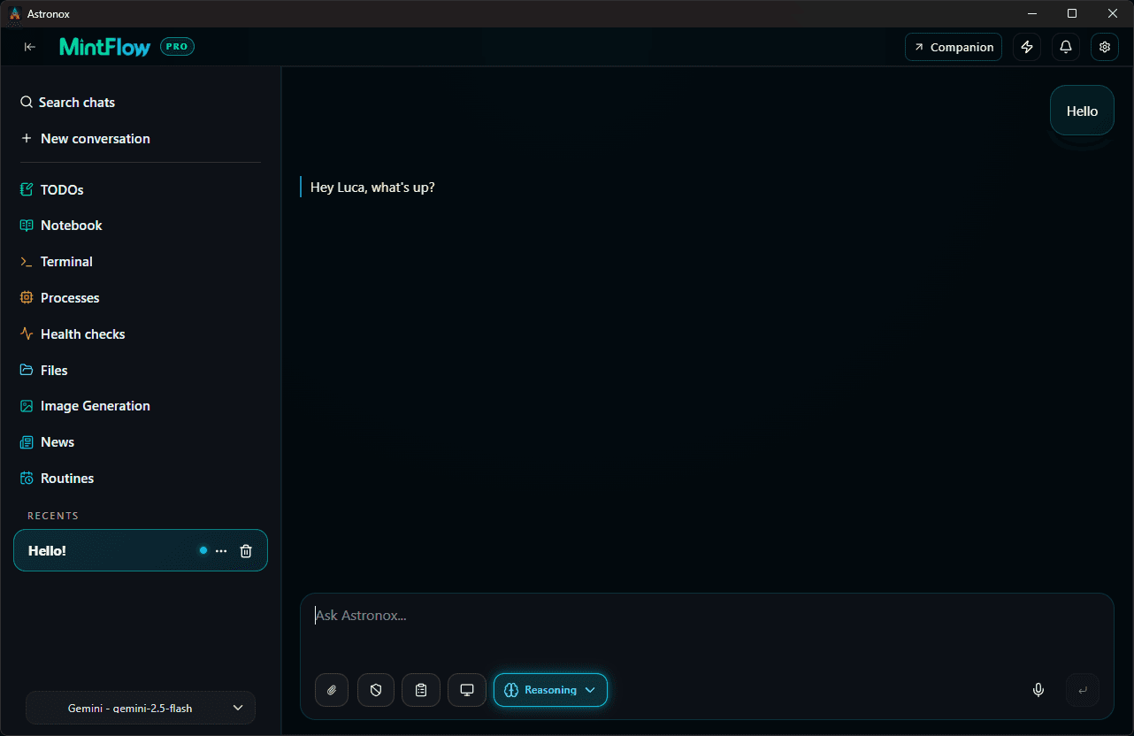 Start using Astronox